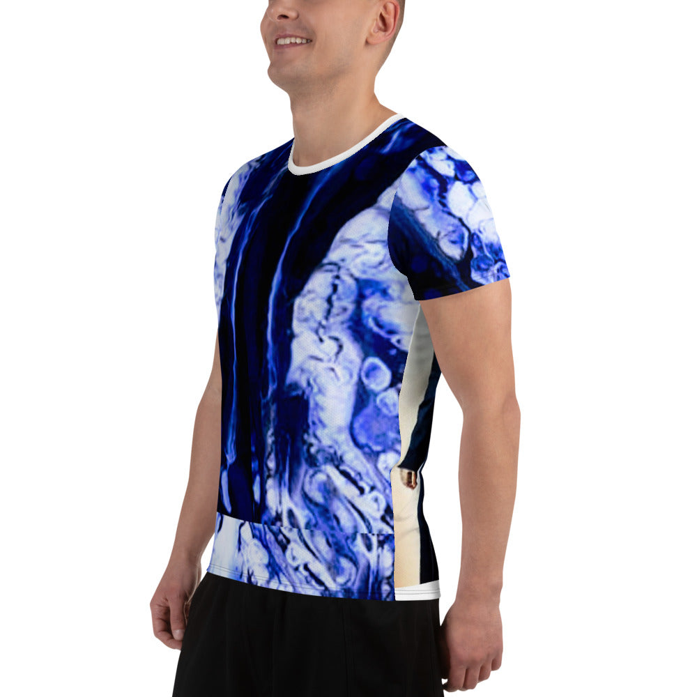 All-Over Print Men's Athletic T-shirt