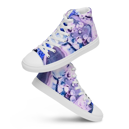 Women’s high top canvas shoes